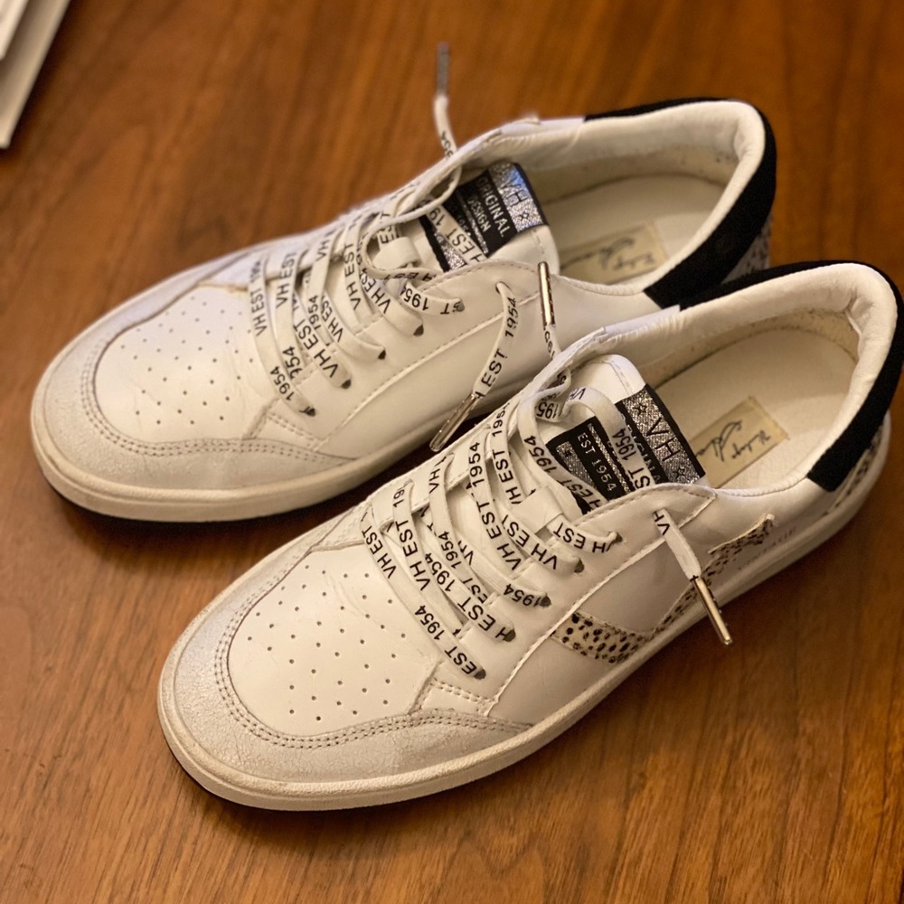Vintage Havana Sneakers with leopard detail